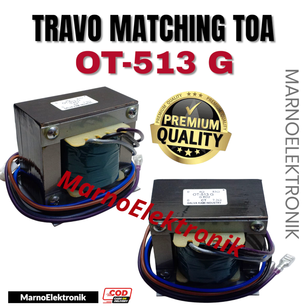 TRAVO TRAFO MATCHING TOA OT-513 G OT-513G OT-513G OT513 OT 513 ASLI ORIGINAL ORI