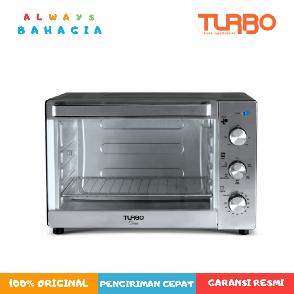 TURBO EHL5180 Oven Toaster Listrik Carino 30 Liter