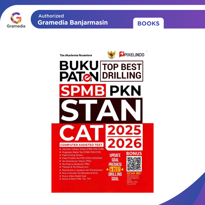 Gramedia Banjarmasin - Buku Paten SPMB PKN STAN CAT 2025/2026