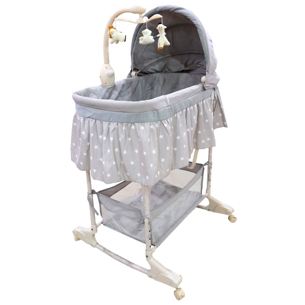 Box Bayi Ayun PL-501 | Tempat Tidur Bayi | Ranjang Tidur Bayi Roda | Baby Bed Box Portable [GST]