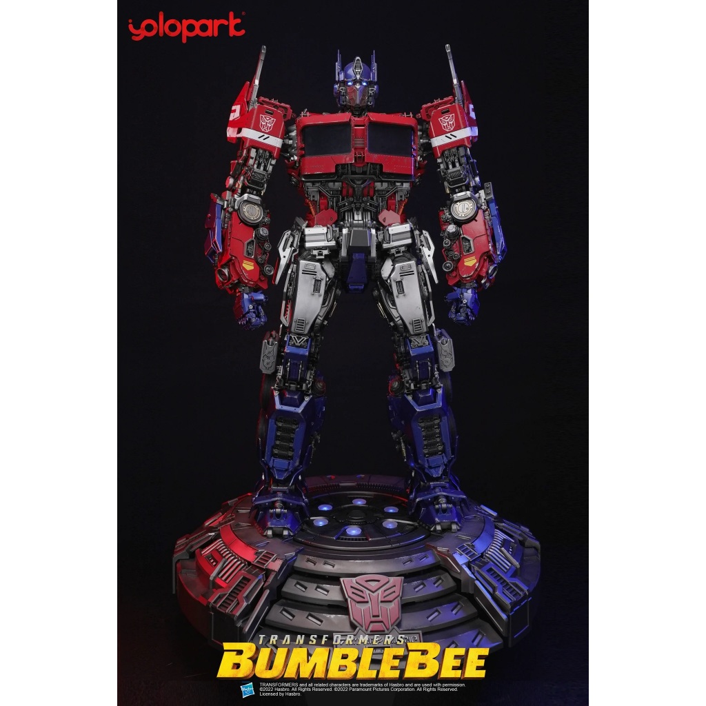 Yolopark Transformers Bumblebee  IIES 24" Cybertron Optimus Prime