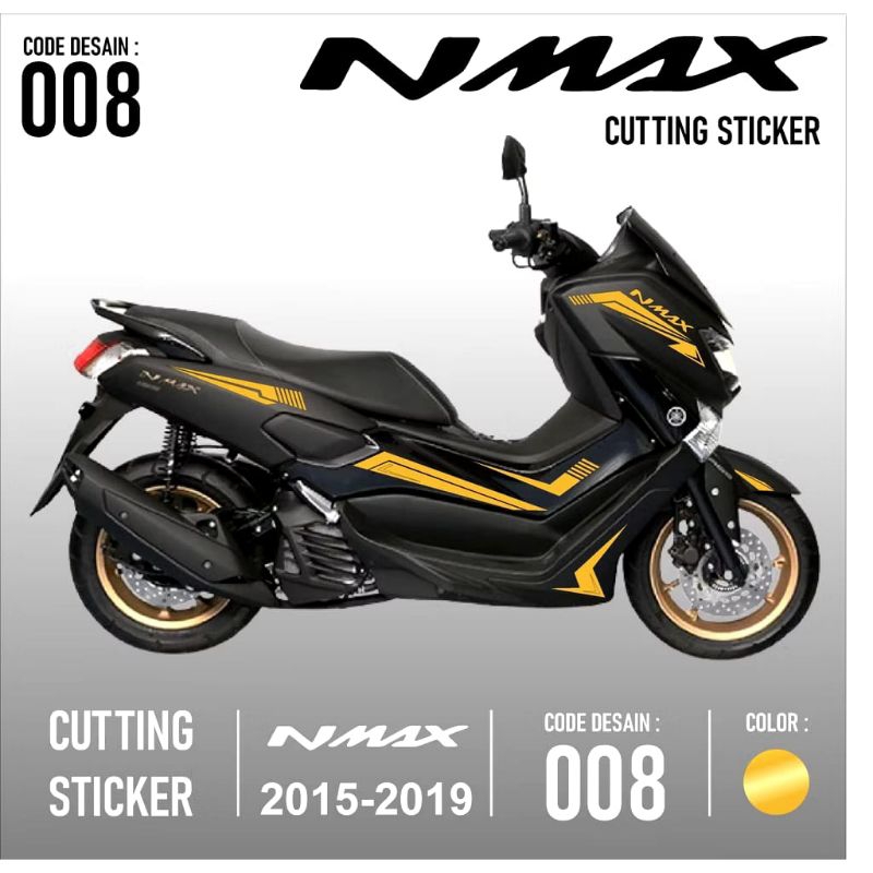 STIKER NMAX - Cutting sticker lis body yamaha Nmax Old 2015-2019