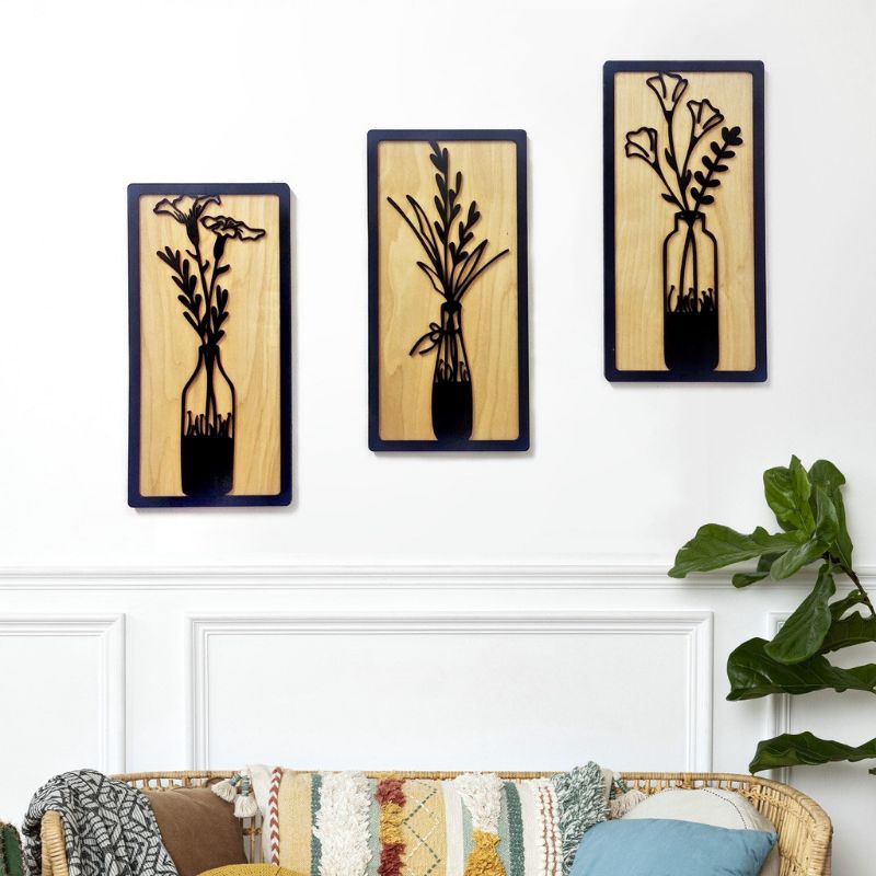 Hiasan Dinding Ruang Tamu Bunga Kayu Aesthetic Dekorasi Dinding Ruang Tamu Rumah Minimalis