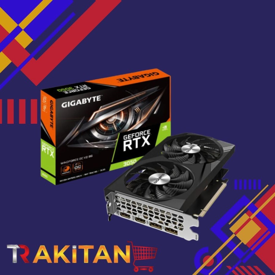 VGA Gigabyte Geforce RTX 3060 12GB OC, RTX3060 GV-N3060WF2OC-12GD