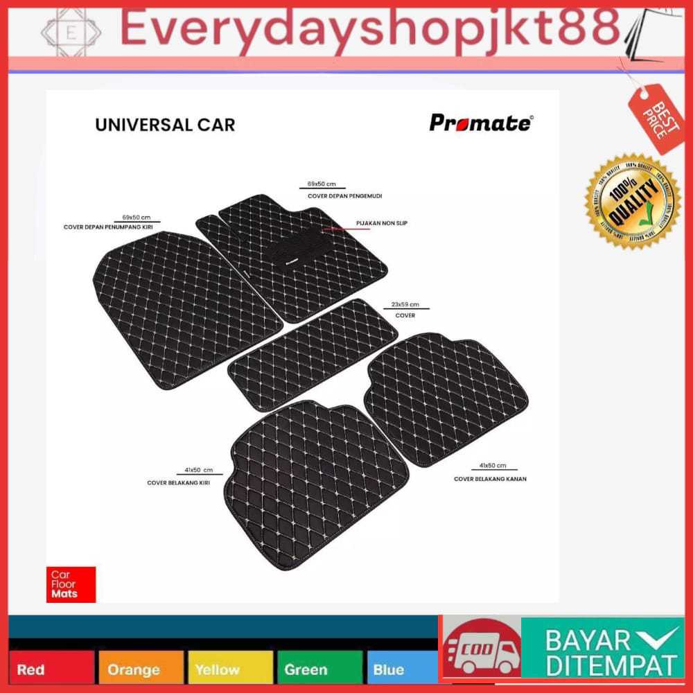 Karpet Mobil Promate Karpet Mobil 5D universal Karpet Mobil Promate