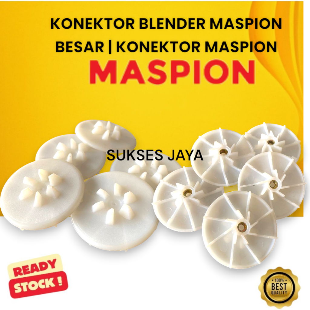 Gear/Konektor Blender Maspion Model Baru Ukuran BESAR – Kompatibel MT 1206–1215