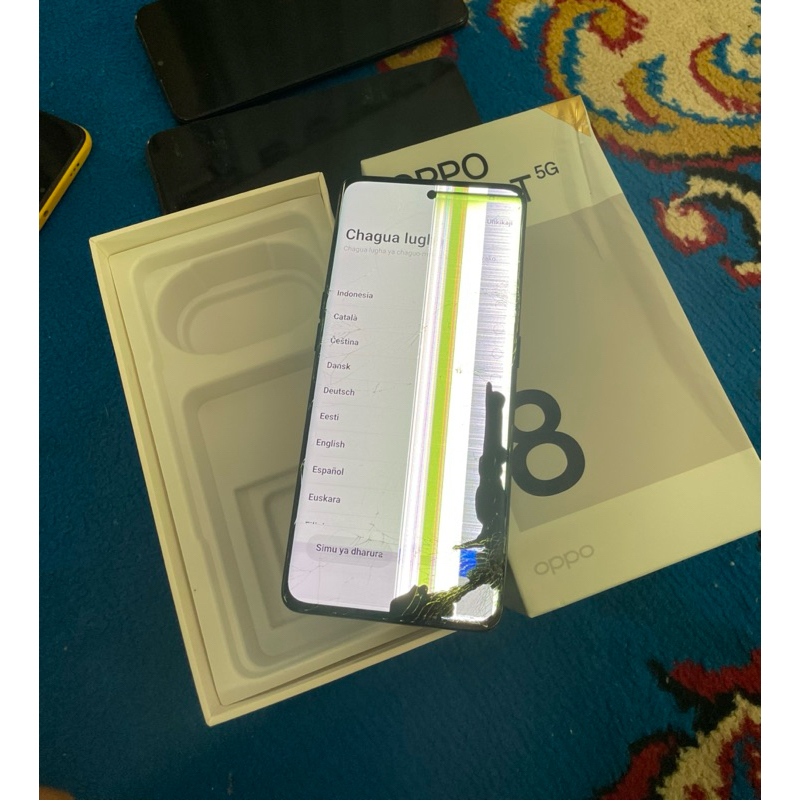 oppo reno 8T 5g minus lcd