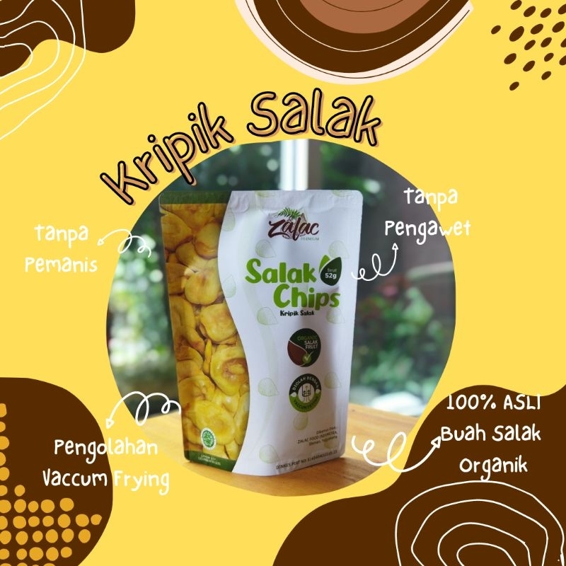 Keripik Salak Original Kemasan 52g Oleh oleh Khas Jogja