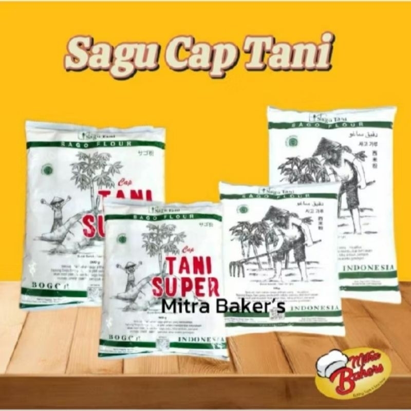 

TEPUNG SAGU CAP TANI 1 KG (SUPER DAN REGULER)