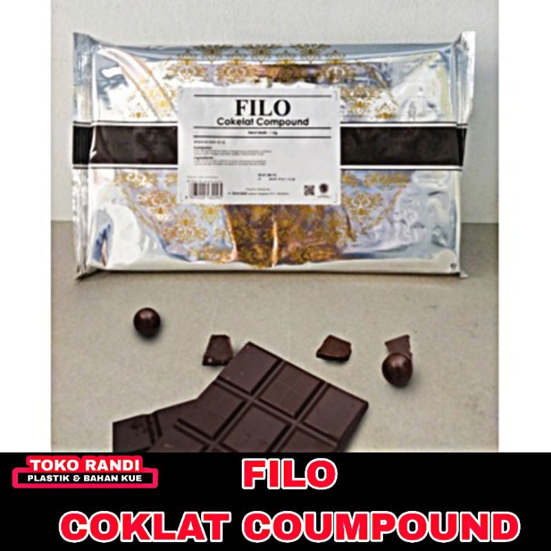 

FILO Dark COUMPOUND Cokelat 1kg