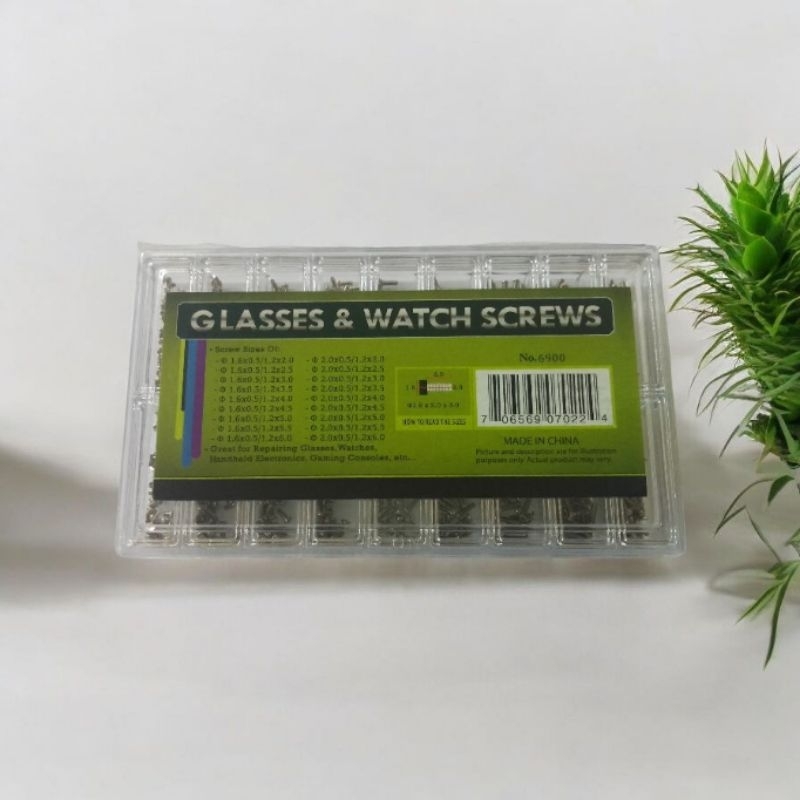 Mur Atau Baut Jam Tangan Mur Baut Kacamata Spare Part Jam Tangan