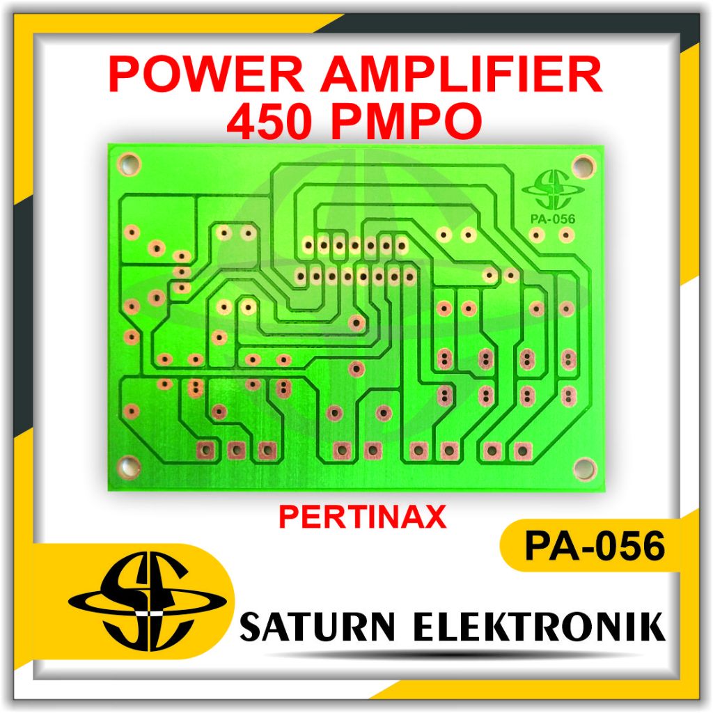 PCB POWER AMPLIFIER 450 PMPO TDA 7377 DC 12V PA-056