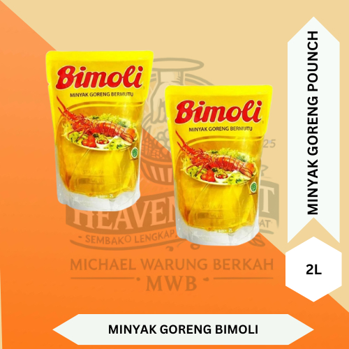 

BIMOLI 2 LITER – MINYAK GORENG BERKUALITAS, TAHAN PANAS!