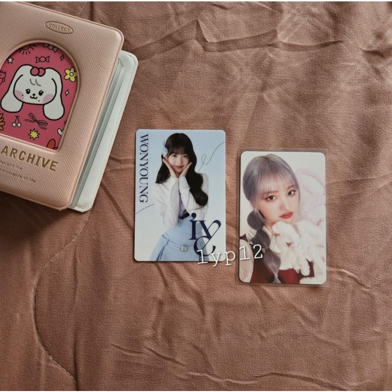 liz ive loved switch photocard dan wonyoung wafer bandai Official