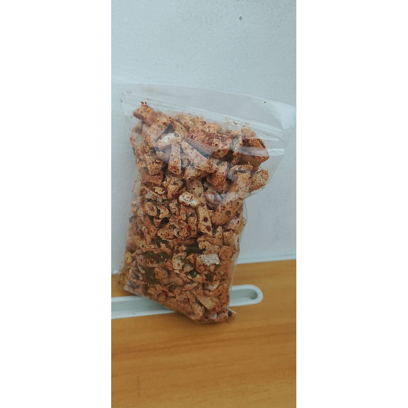 

Basreng daun jeruk pedas 250 gram