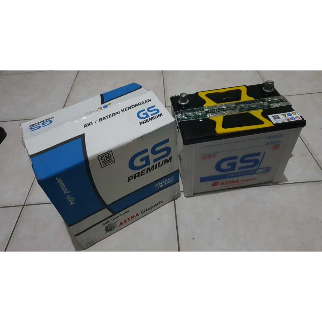 Aki Basah GS Premium 55D26R/N50Z (60AH)