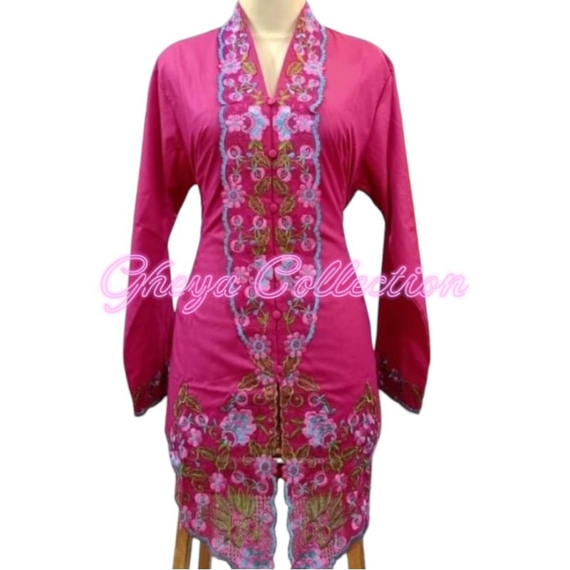 atasan kebaya encim bordir mewah / kebaya tradisional / kebaya wanita