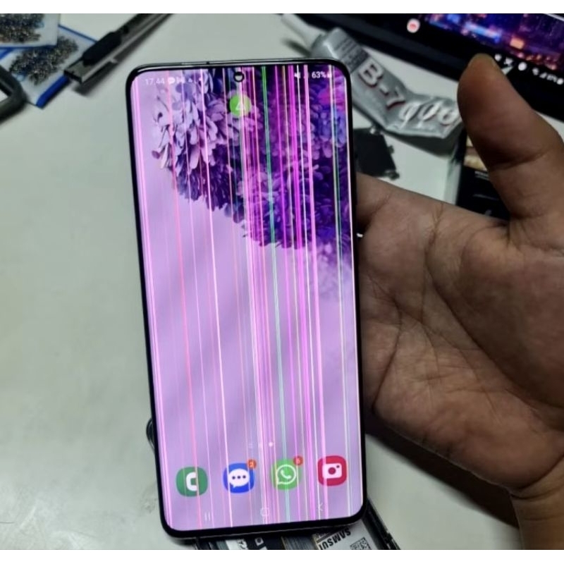 lcd original samsung s 20 plus