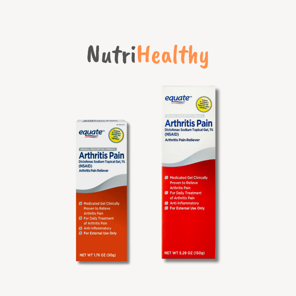 Obat Nyeri Sendi Arthritis | Diclofenac Sodium Gel 1% - 50g / 150g | Pereda Nyeri Otot & Lutut