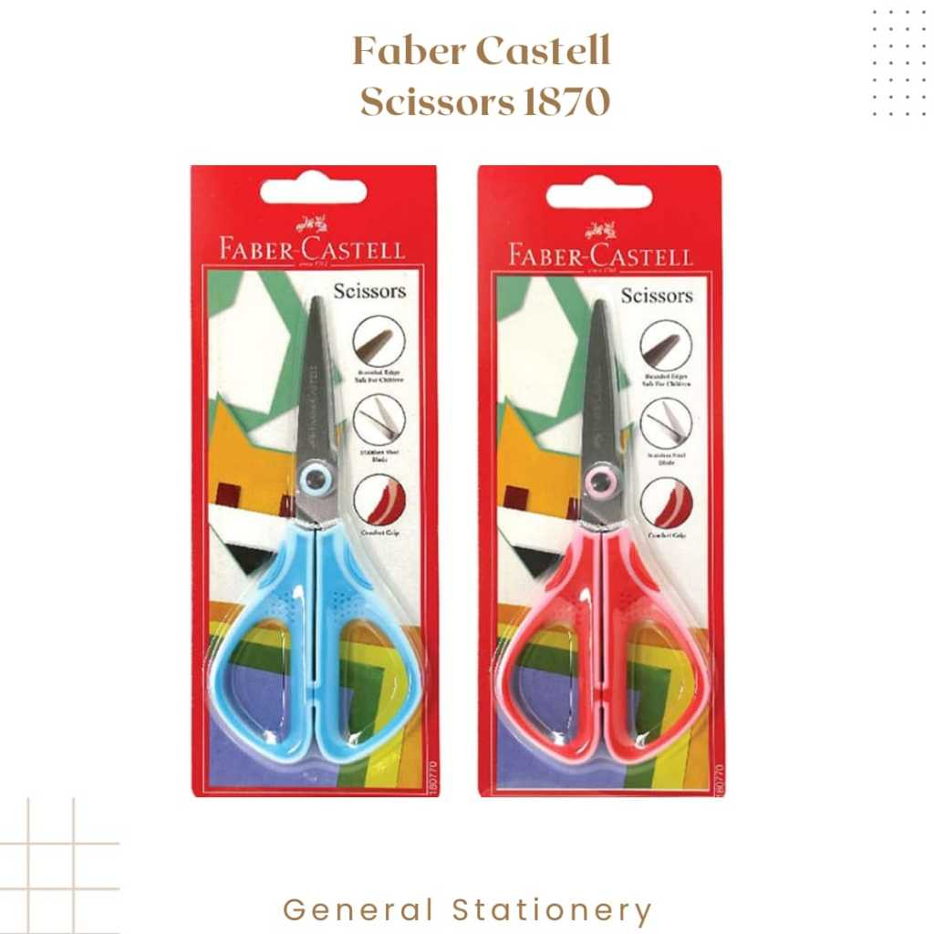 

Faber Castell Gunting Type 1870 Warna Merah