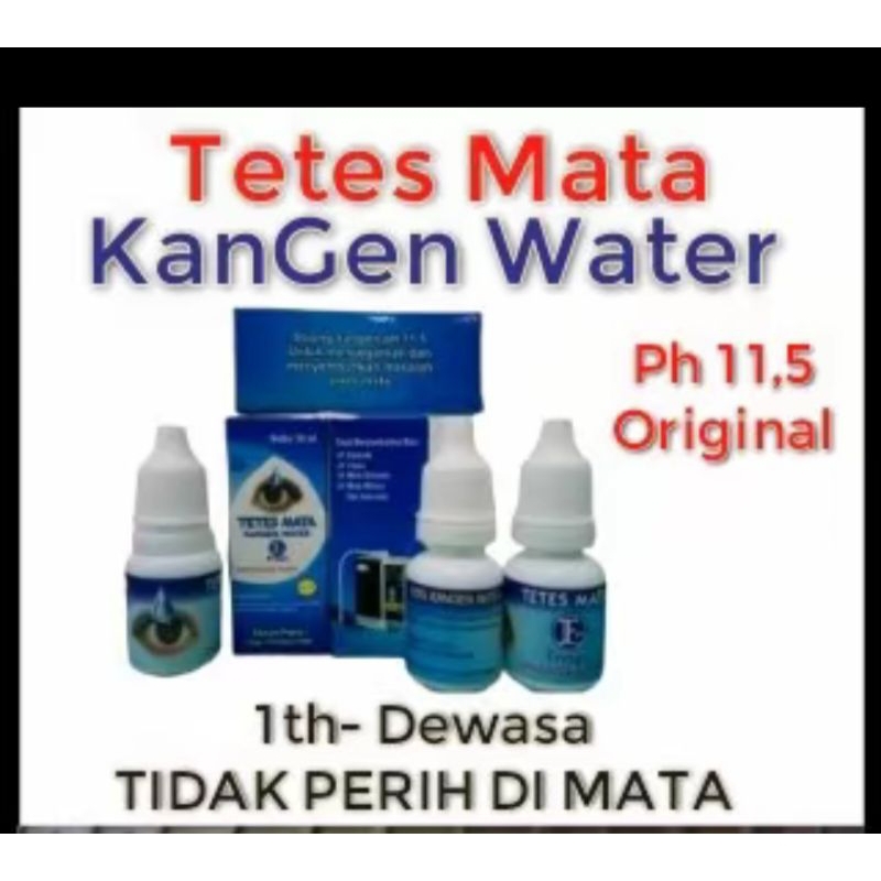 Tetes mata kangen water