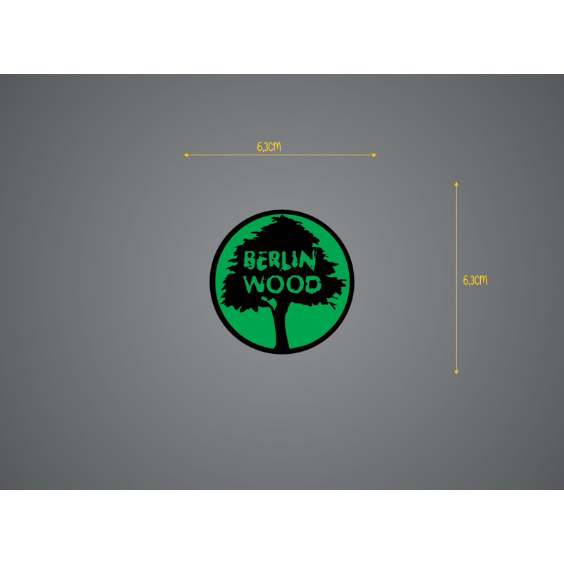 

stiker BERLINWOOD BW fingerboard