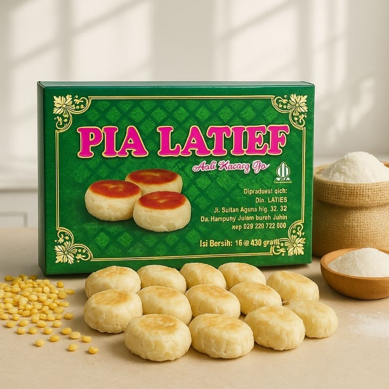 

Bakpia Kacang Ijo Latief Kediri isi 10 pcs