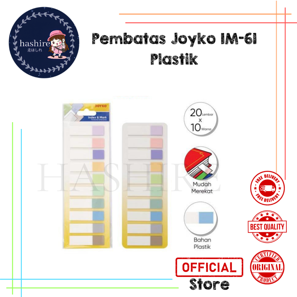 

Index Mark Penanda Pembatas Joyko IM-61 Plastik