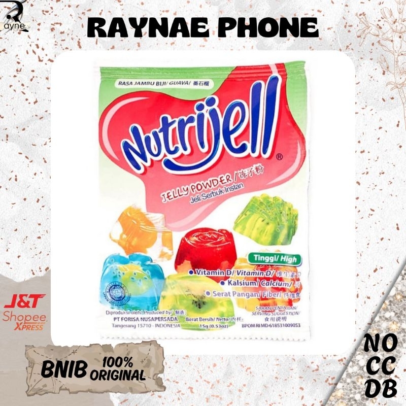 

Nutrijell Agar-agar Varian Jambu Biji 15 gr