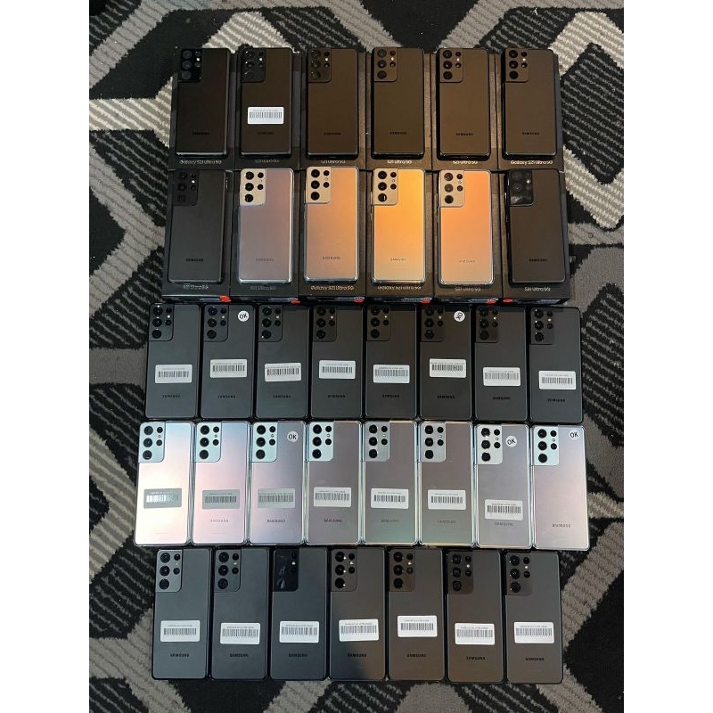 Samsung Galaxy S21 Ultra 5G 512Gb Second Original Resmi Sein