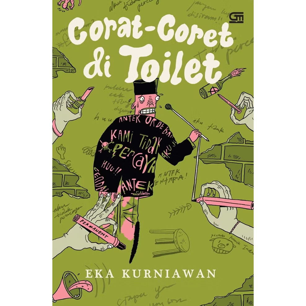 Gramedia Tunjungan : Corat coret di Toilet