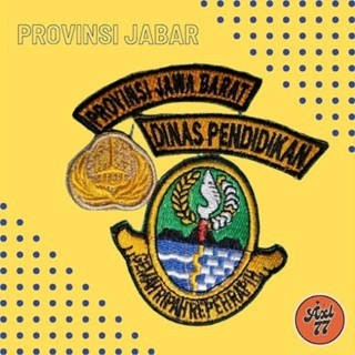 ATRIBUT BORDIR PNS DINAS PENDIDIKAN PROVINSI JAWA BARAT