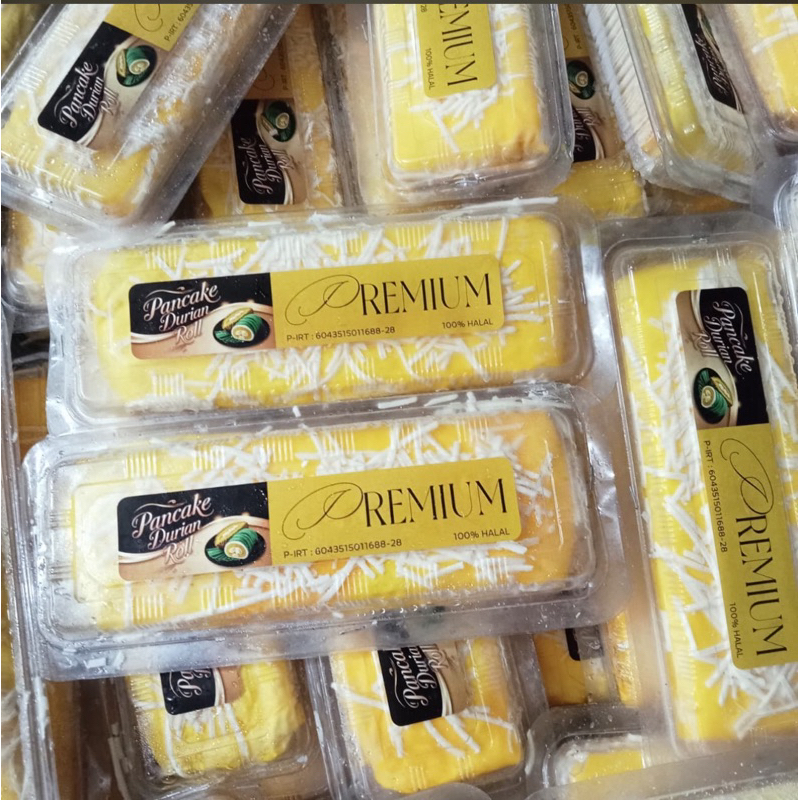 

Pancake Durian roll premium