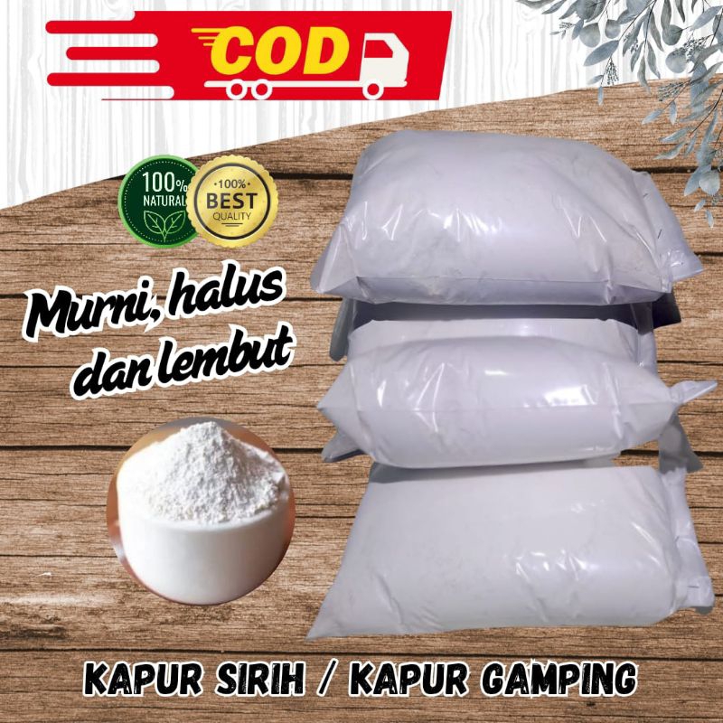 

Kapur sirih 1kg kapur gamping lembut halus