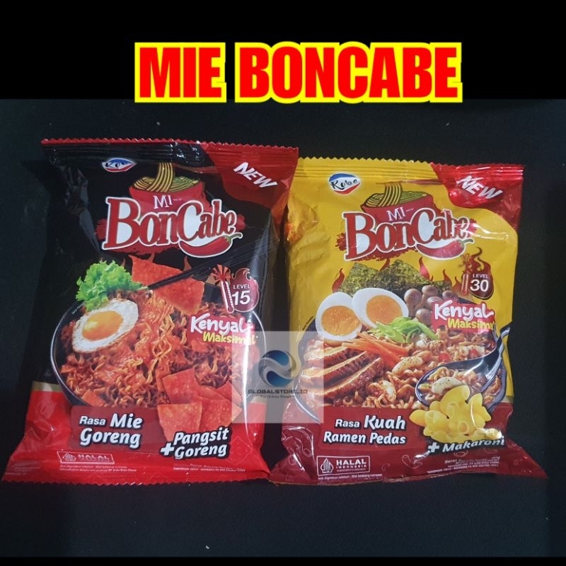 

kobe mie boncabe lv 15 105gr /70gr / ramen pedas lv 30 New