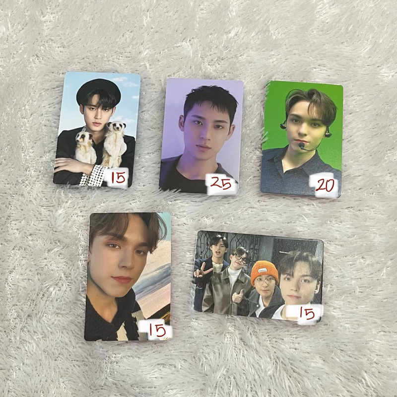[READY STOCK] Photocard PC Mingyu Vernon Seventeen Unit Official Dicon