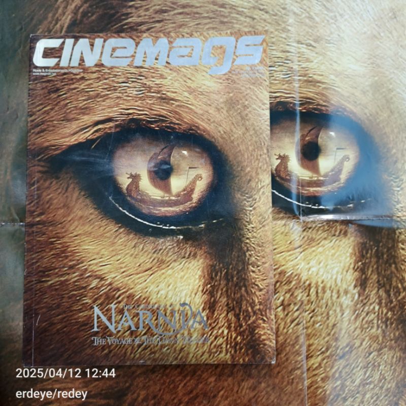 Majalah Cinemags dan Movie Monthly Cover Narnia