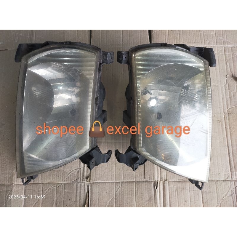 headlamp lampu depan kijang kapsul lgx lsx krista tahun 2002 2003 2004