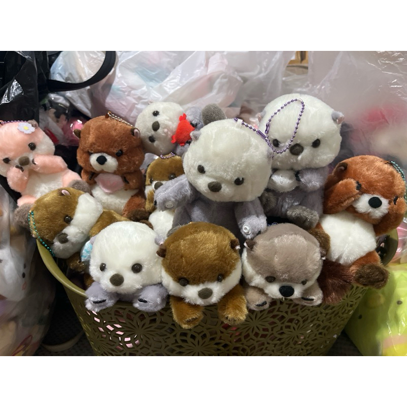 Otter Amufun Amuse Berang-berang Boneka Gantungan Kunci