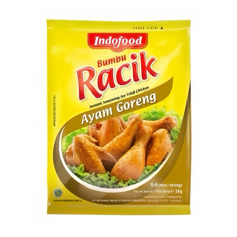 

Indofood Ayam Goreng Bumbu Racik Instan Indofood - Bumbu Instan Kemasan 26gr - Bumbu Instan Kering - Bumbu Racik Sachet Bumbu Masak Instan