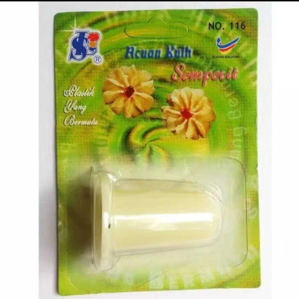 Acuan TP116 KELOPAK 10 Spuit Cetakan Kue Semprit / Cetakan Kue Kering Sin Lian / Cetakan Kue Nastar