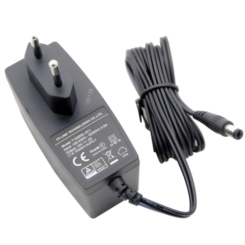 TP-Link 12V 2A Power Adapter Original Injector DC T120200-2C1