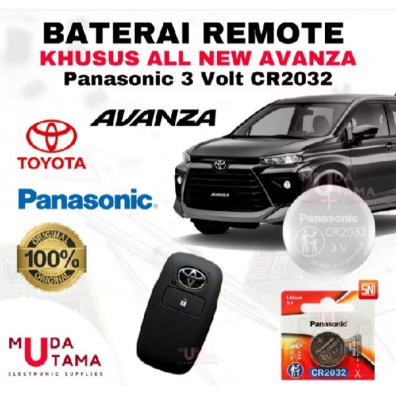 BATERAI REMOT MOBIL KHUSUS ALL NEW AVANZA ORIGINAL