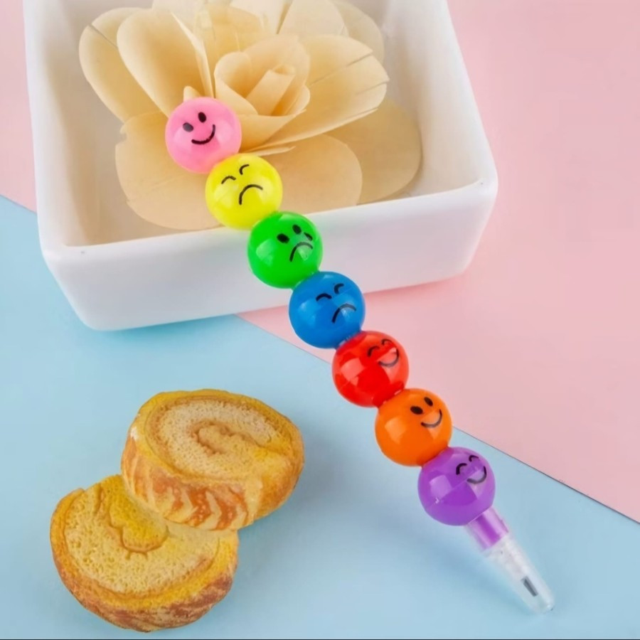 Pensil 7 Susun Emoji / Pensil Susun Emoji