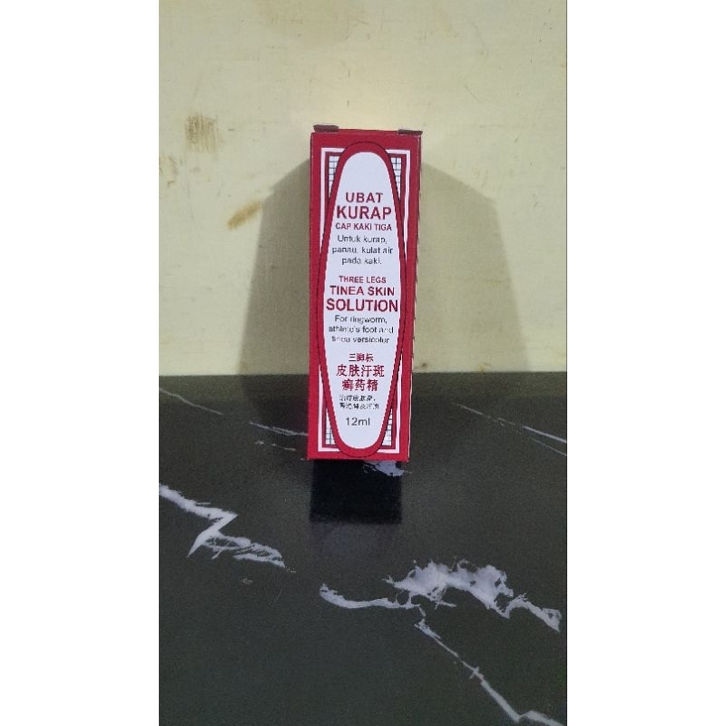 OBAT KURAP CAP KAKI TIGA, IMPOR MALAYSIA
