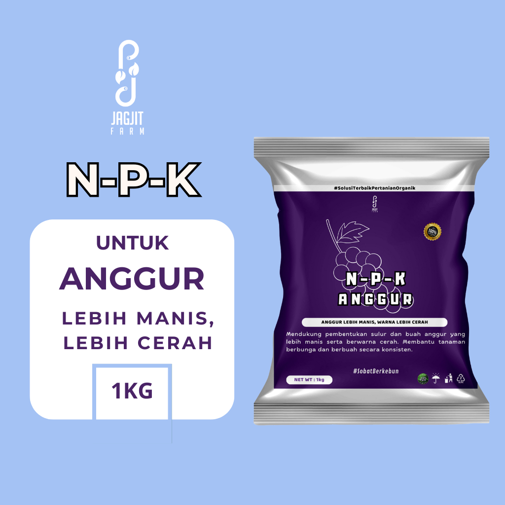 JAGJIT FARM - Pupuk Padat NPK Anggur Pupuk Perangsang Buah Anggur