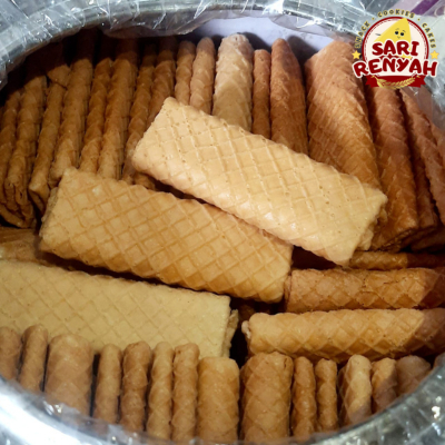 

Kue Dompet Semprong Lipat / Kue Kering Lebaran - Sari Renyah