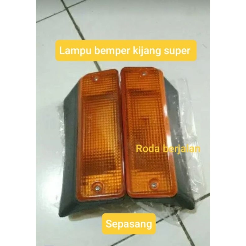 lampu sen bemper kijang super kijang grand sepasang