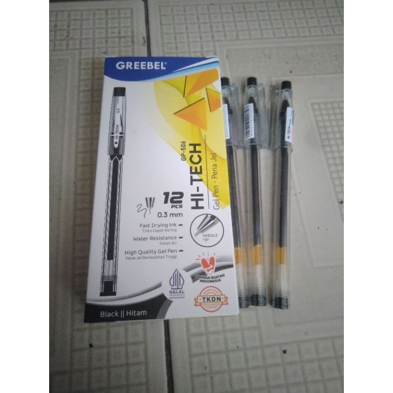 

Pulpen HI-TECH GP-506 0,3 mm pena jel (12 pcs)