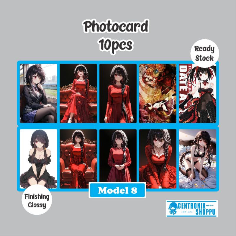 PHOTOCARD Tokisaki Kurumi DATE A LIVE - Photocard / Kurumi DATE A LIVE - PACK 8